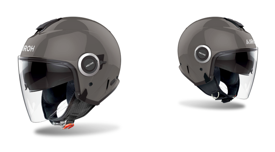 Helmet Helyos Color Dark Grey Gloss